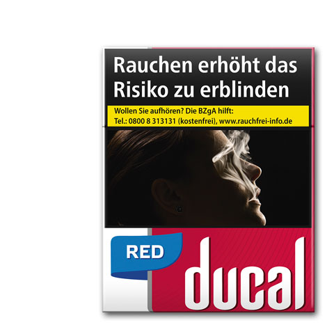 Ducal Red 3XL-Box 12,00 € Zigaretten