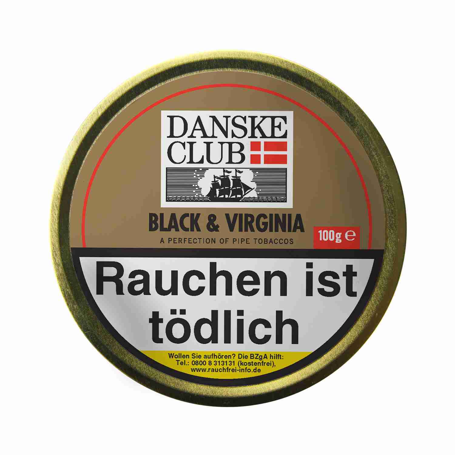 Danske Club Black  & Virginia, 100g