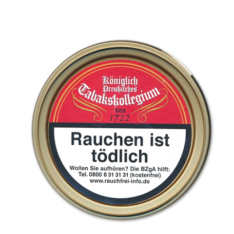 Königlich-Preußisches Tabakskollegium Rot 1722, 100g