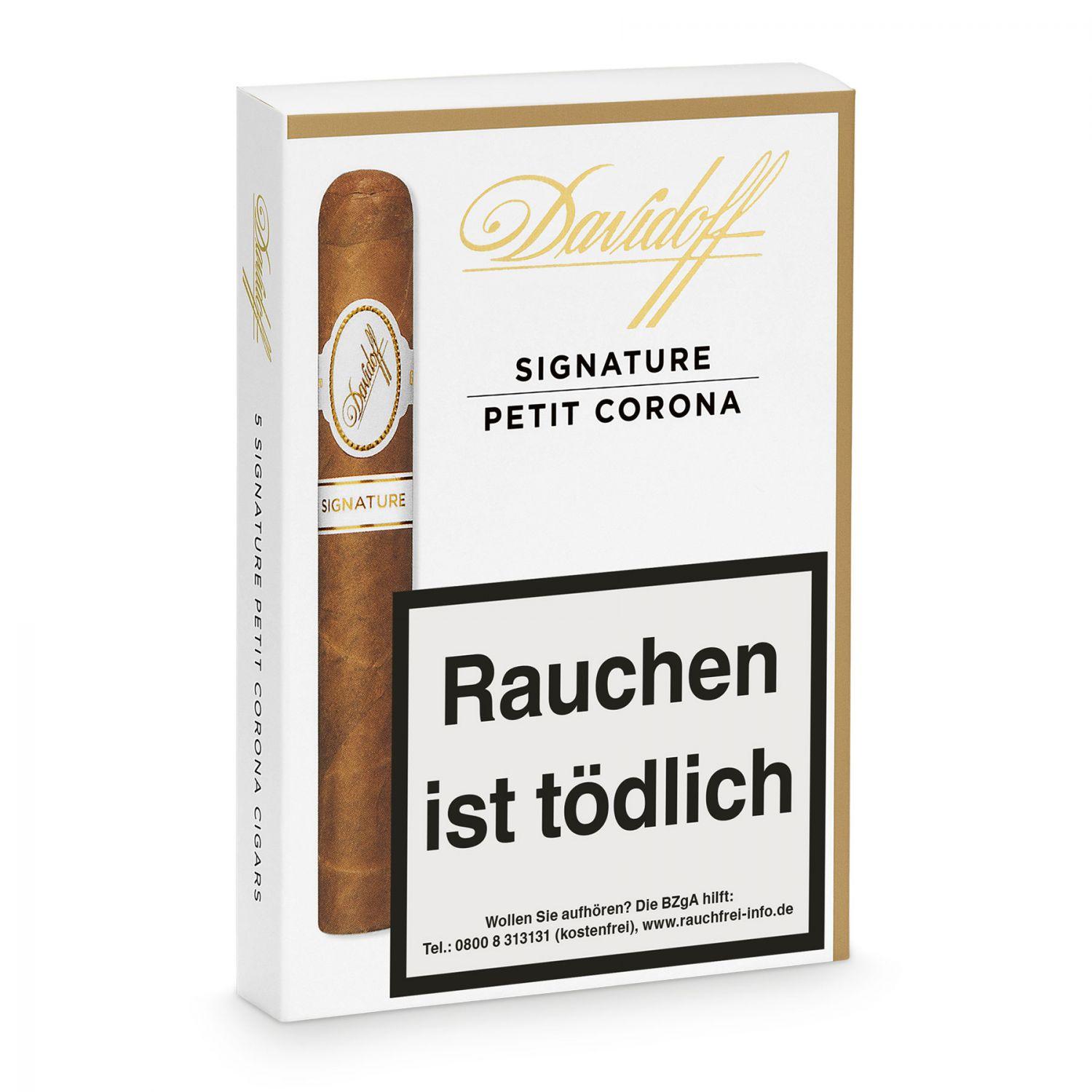 Davidoff »Signature Petit Corona« 5er Schachtel