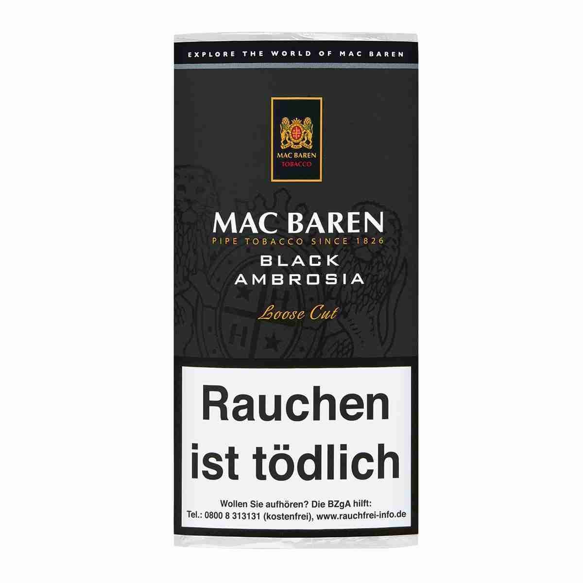 Mac Baren Black Ambrosia, 50g