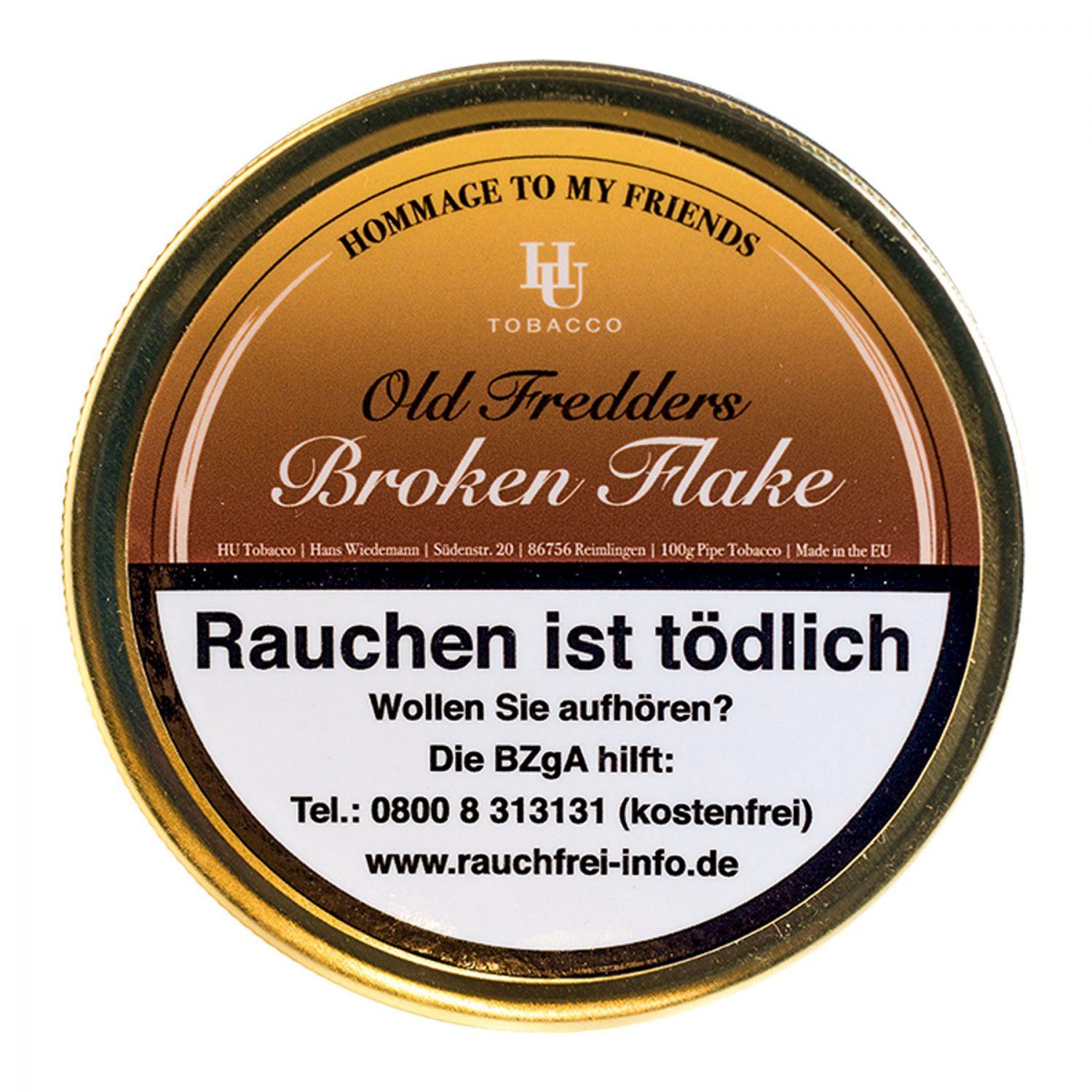 HU Tobacco »Old Fredder's Broken Flake«