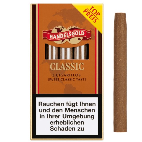 Handelsgold Sweet Classic Zigarillos, 5er Schachtel