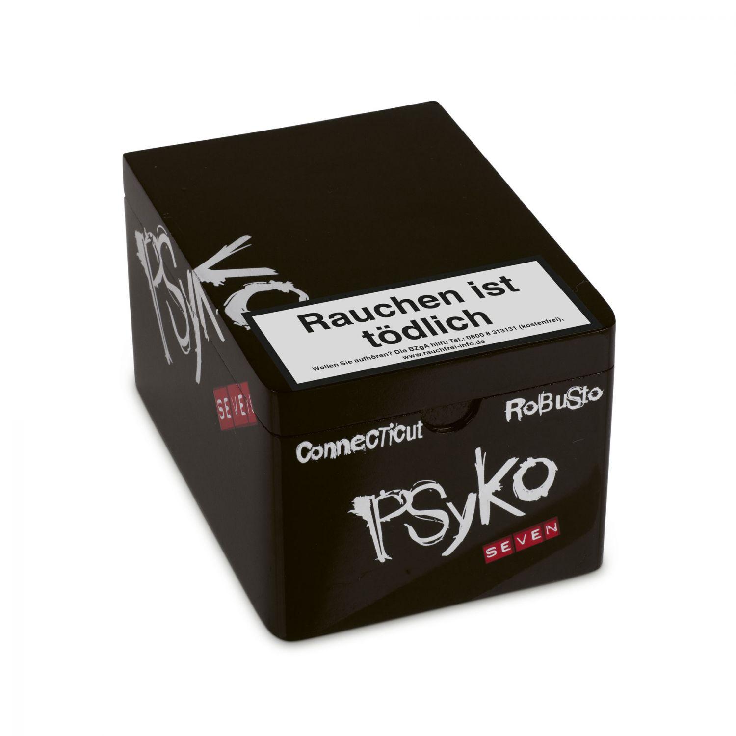 Psyko »Seven« Connecticut Robusto, 20er Kiste