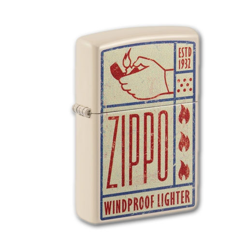 Zippo Flat Sand Zippo Design