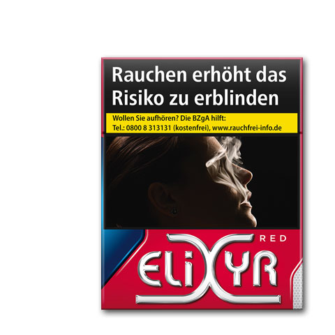 Elixyr Red Big 8,00 € Zigaretten