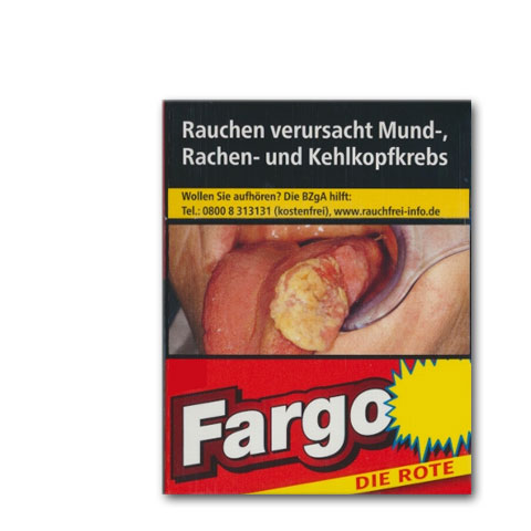 Fargo die Rote XL-Box 7,00 € Zigaretten