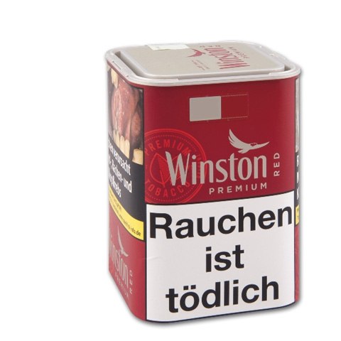 Winston Cigarette Tobacco Red Tin-M, 65g