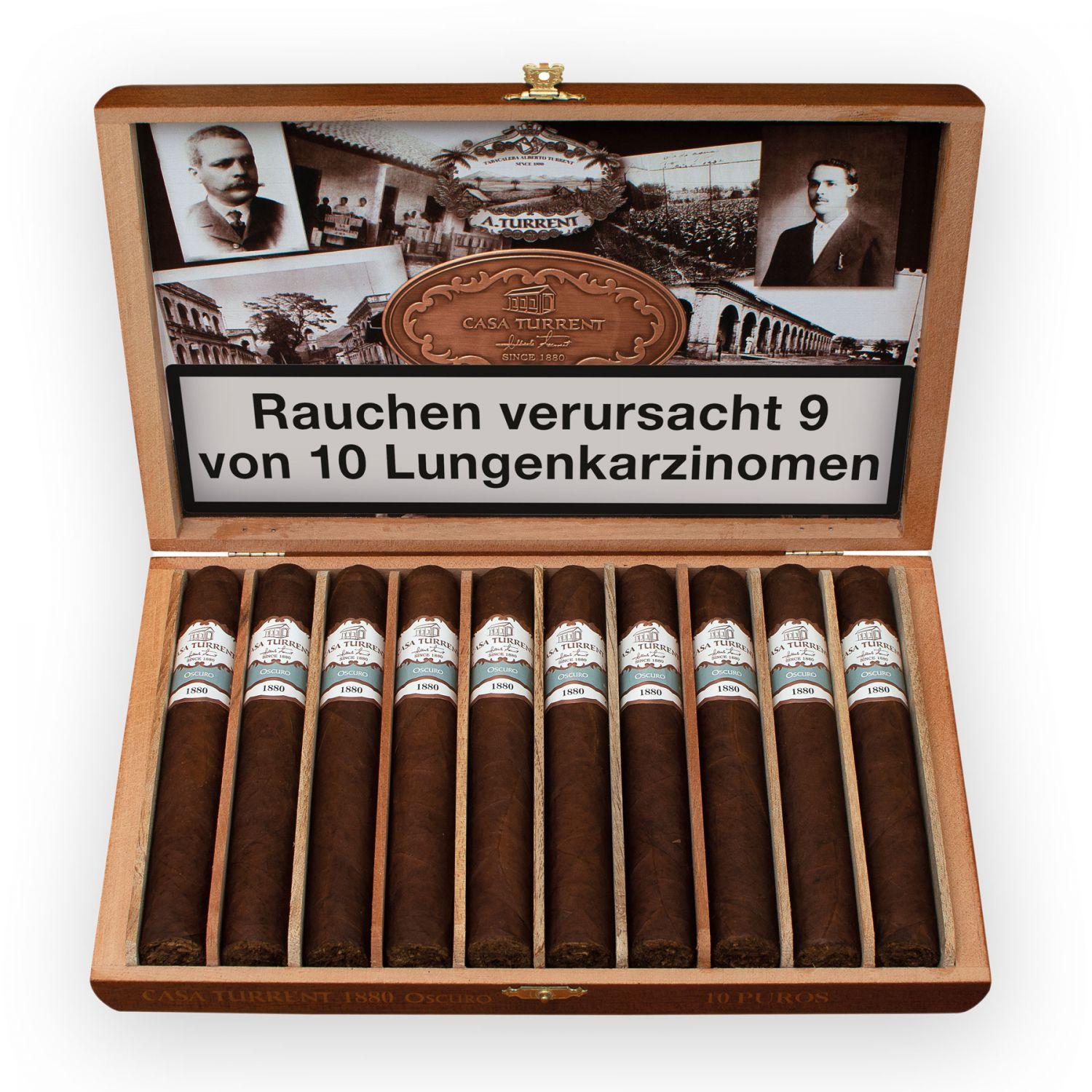 Casa Turrent »Serie 1880« Double Robusto Oscuro