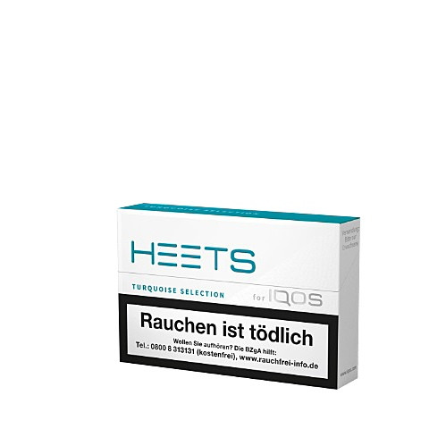 Heets Turquoise Selection Tobacco Sticks Einzelpackung