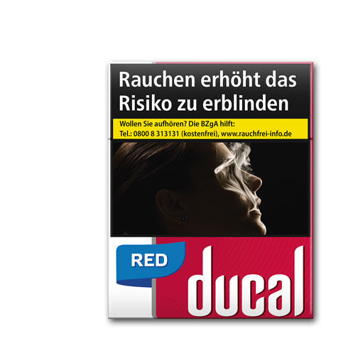 Ducal Red 8,00 € Zigaretten