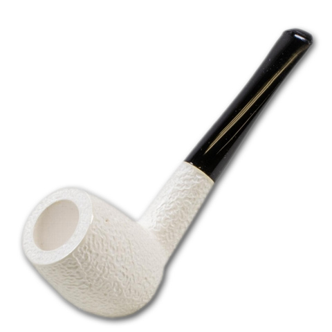 Meerschaumpfeife Block Billard Large rustiziert