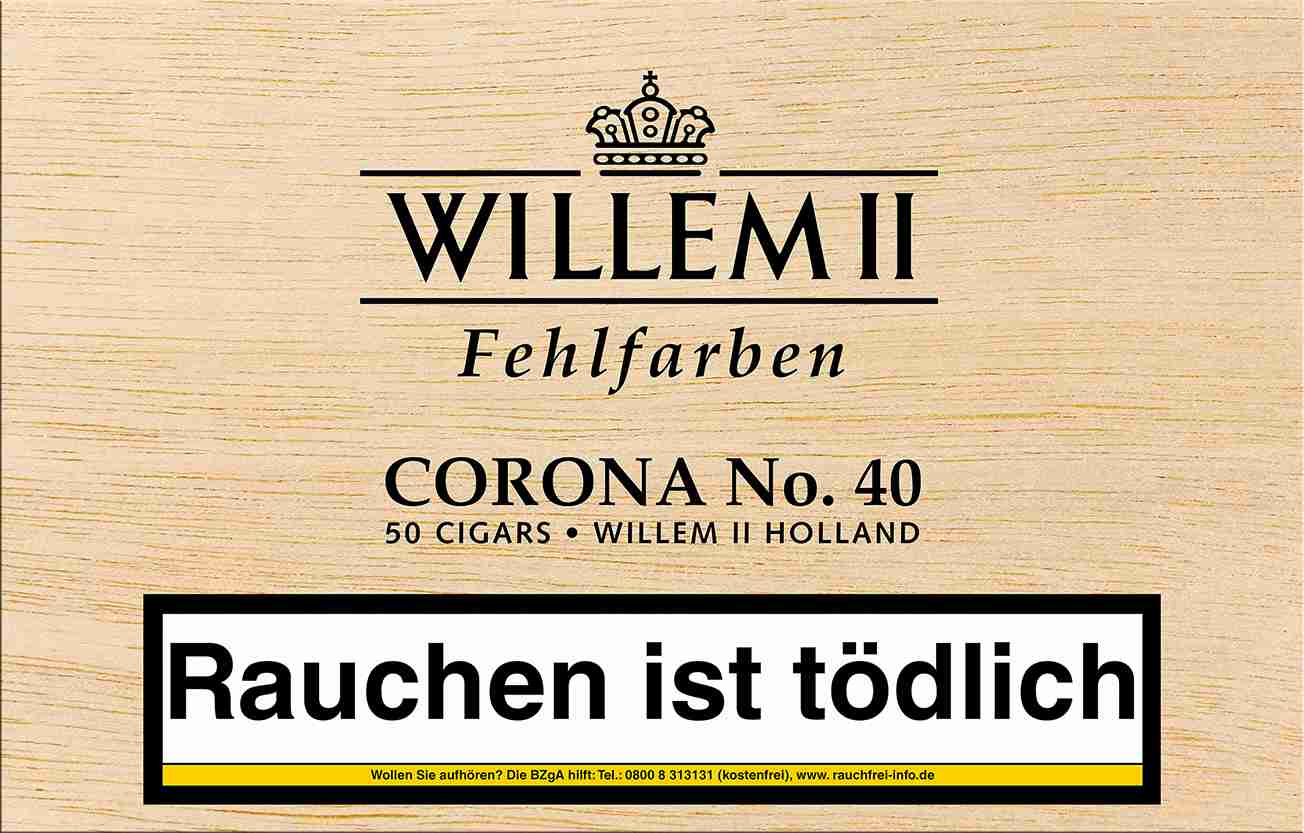 Willem II Corona Nr. 40 Sumatra