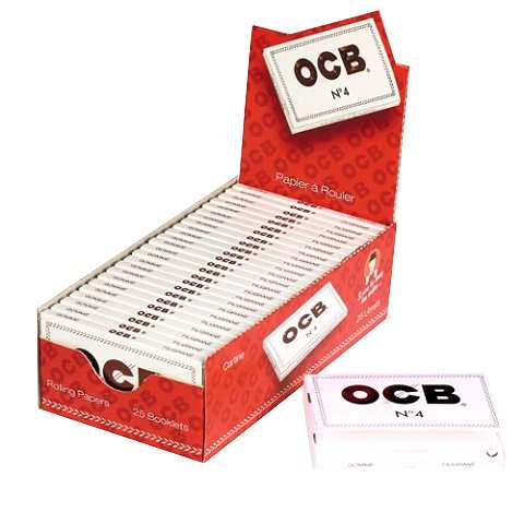 OCB filigran No. 4 kurz weiss