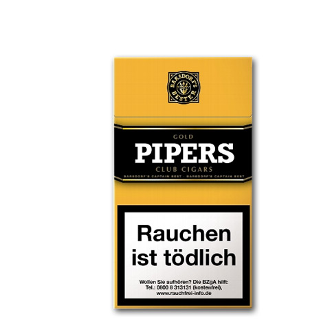 Pipers Little Cigars Gold, 10er