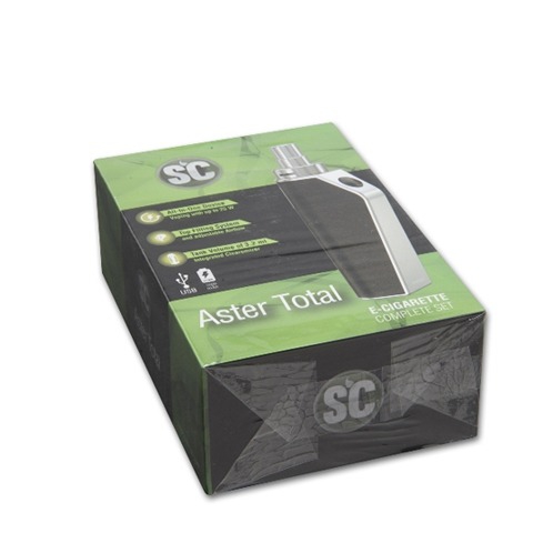 E-Zigarette SC Aster Set - Schwarz 1600 mAh