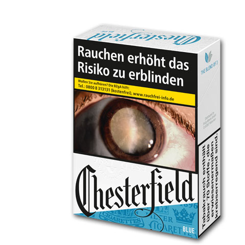 Chesterfield Blue 2XL-Box 10,00 € Zigaretten