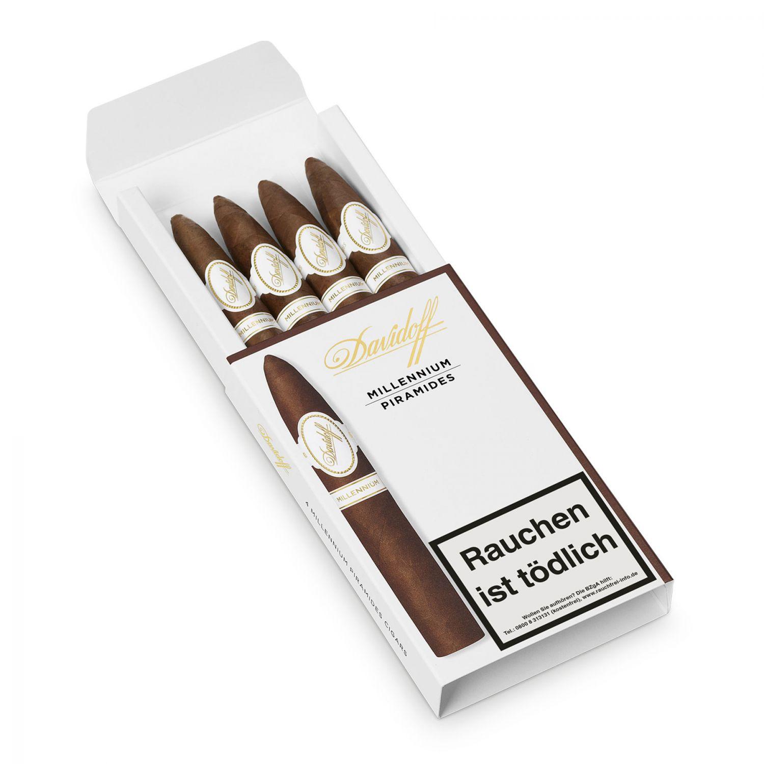 Davidoff »Millennium« Piramides, 4er Schachtel