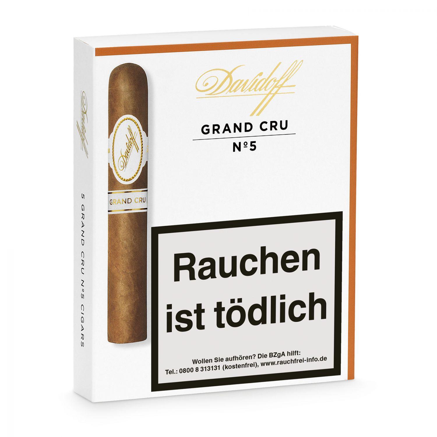 Davidoff »Grand Cru« No. 5, 5er Schachtel