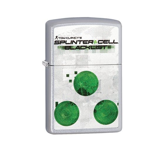 Zippo Chrom satiniert Splinter Cell