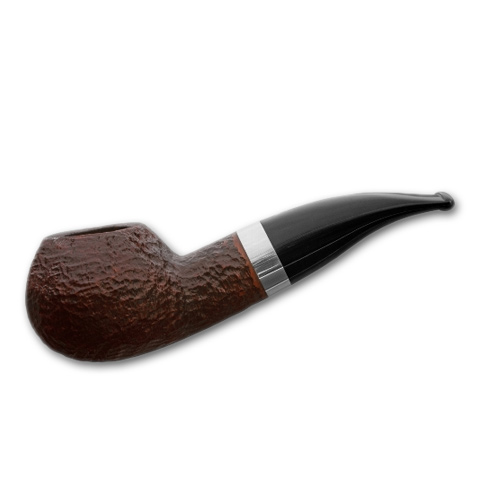 Pfeife Savinelli Etna Modell 320, rustiziert - braun