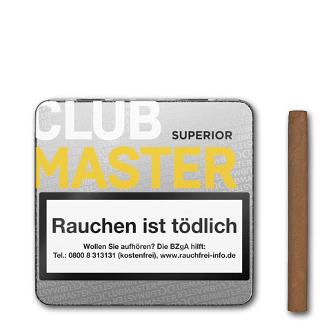 Clubmaster Superior Sumatra 141 Zigarillos, 20er