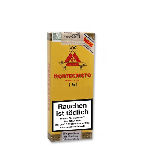 Montecristo No. 4, 3er