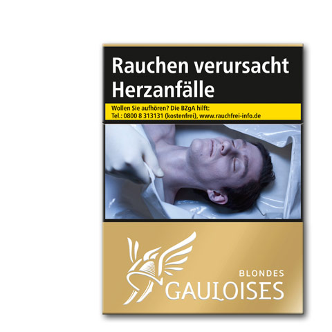 Gauloises Blondes Gold 10,00 € Zigaretten