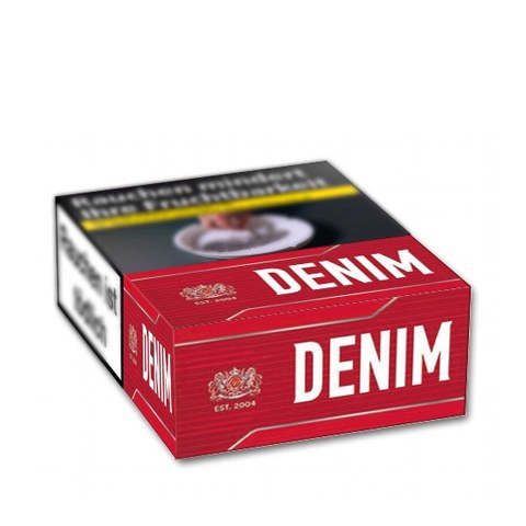 Denim Red L-Box 6,20 € Zigaretten