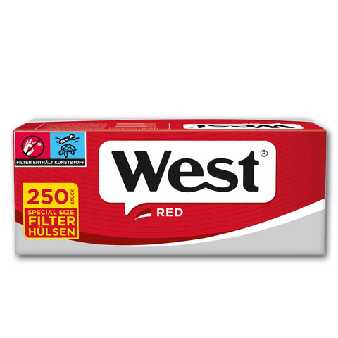 West Special Red Hülsen, 250er