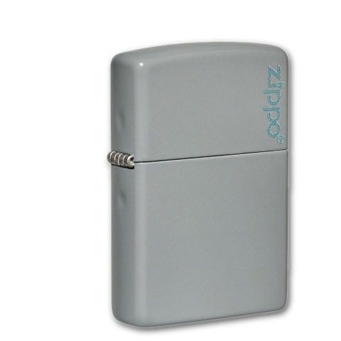 Zippo Flat Grey Zippo Logo