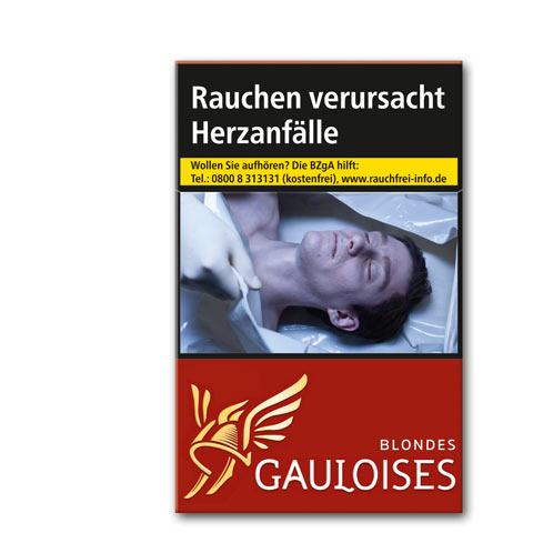 Gauloises Blondes Rot 8,60 € Zigaretten