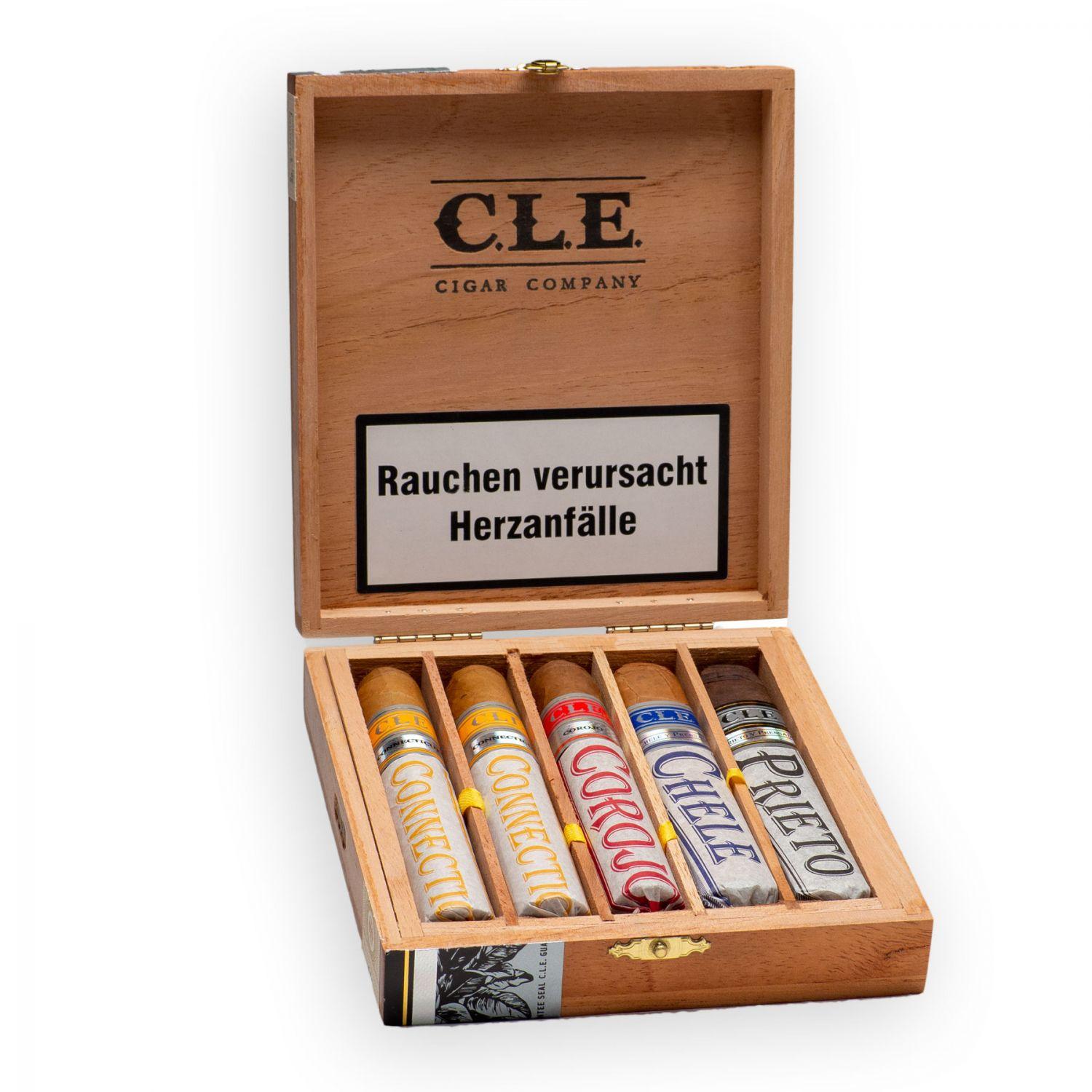 C.L.E. Robusto 50x5 Sampler, 5er