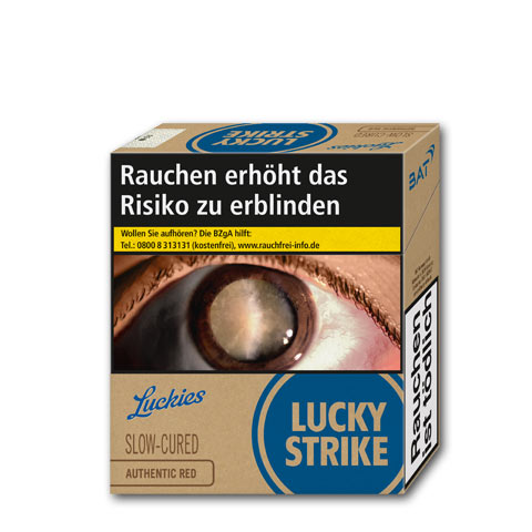 Lucky Strike Authentic Tobacco Blue Super-Box 12,00 € Zigaretten