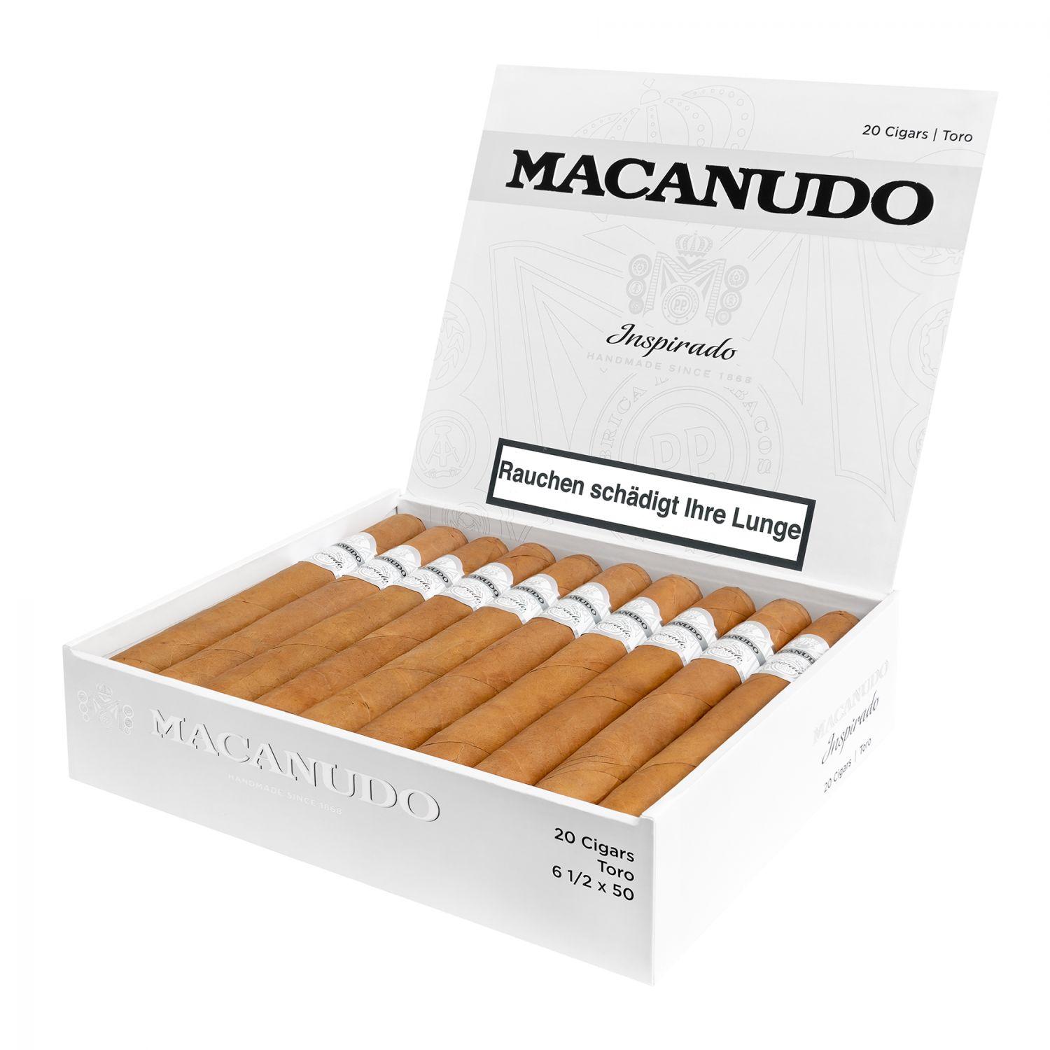 Macanudo Inspirado »White« Toros 20er Kiste