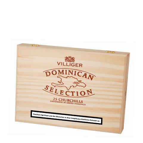 Villiger Dominican Selection Churchill [El Mundo del Tabaco], 25er