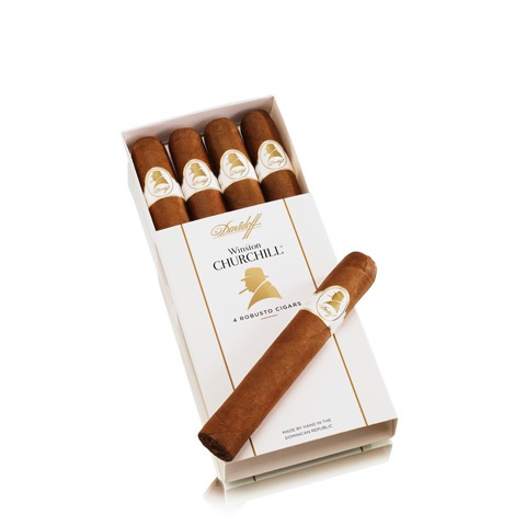 Davidoff Winston Churchill Robusto, 4er