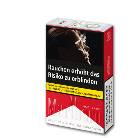 Marlboro Red Soft Label 8,70 € Zigaretten