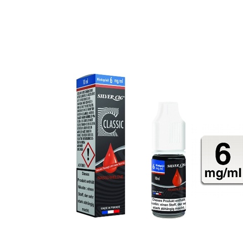 Silver Cig E-Liquid Wassermelone 6mg Nikotin