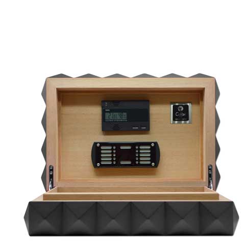 Humidor Colibri Quasar schwarz