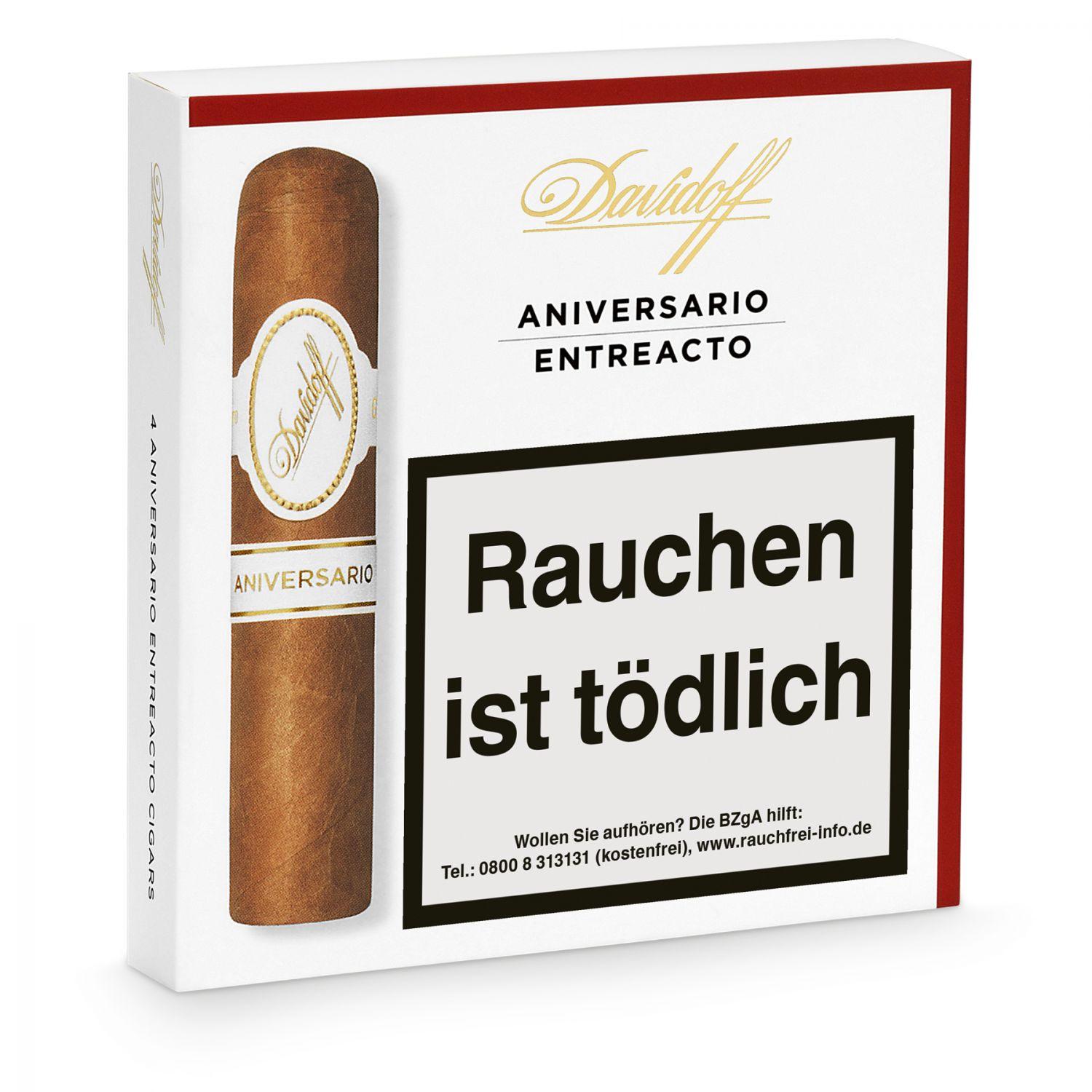 Davidoff »Aniversario« Entreactos 4er Schachtel