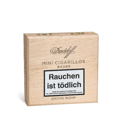 Davidoff Mini Cigarillos Silver, 50er