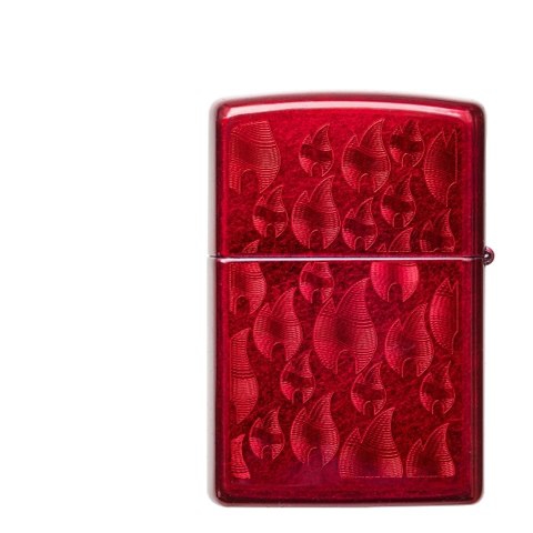 Zippo Candy Apple Red Iced