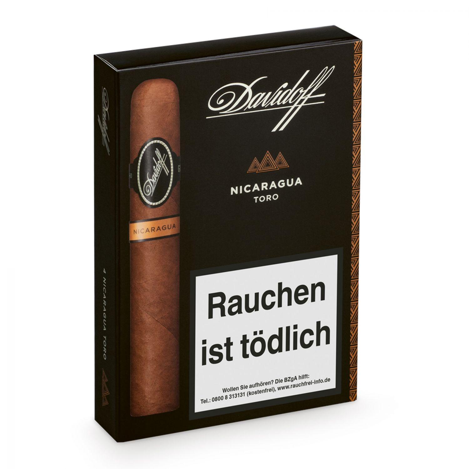 Davidoff »Nicaragua« Toro, 4er Schachtel