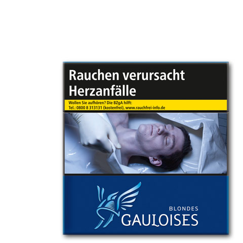 Gauloises Blondes Blau 22,50 € Zigaretten