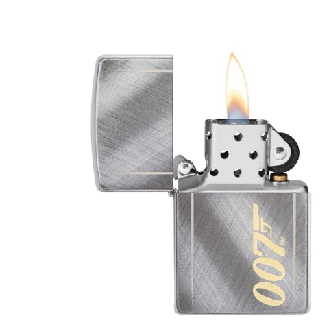 Zippo Diagonal Weave James Bond 007