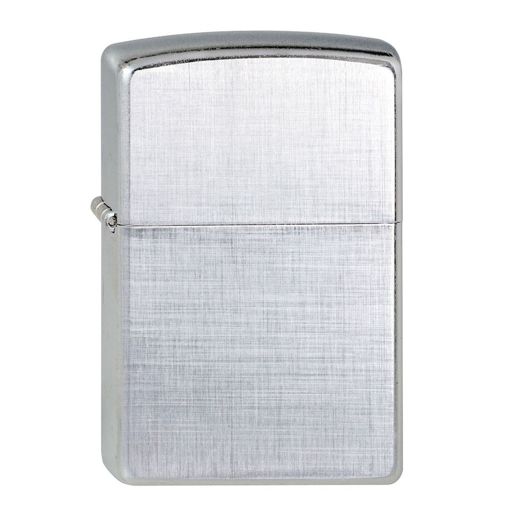 Zippo Chrom Linen Weave