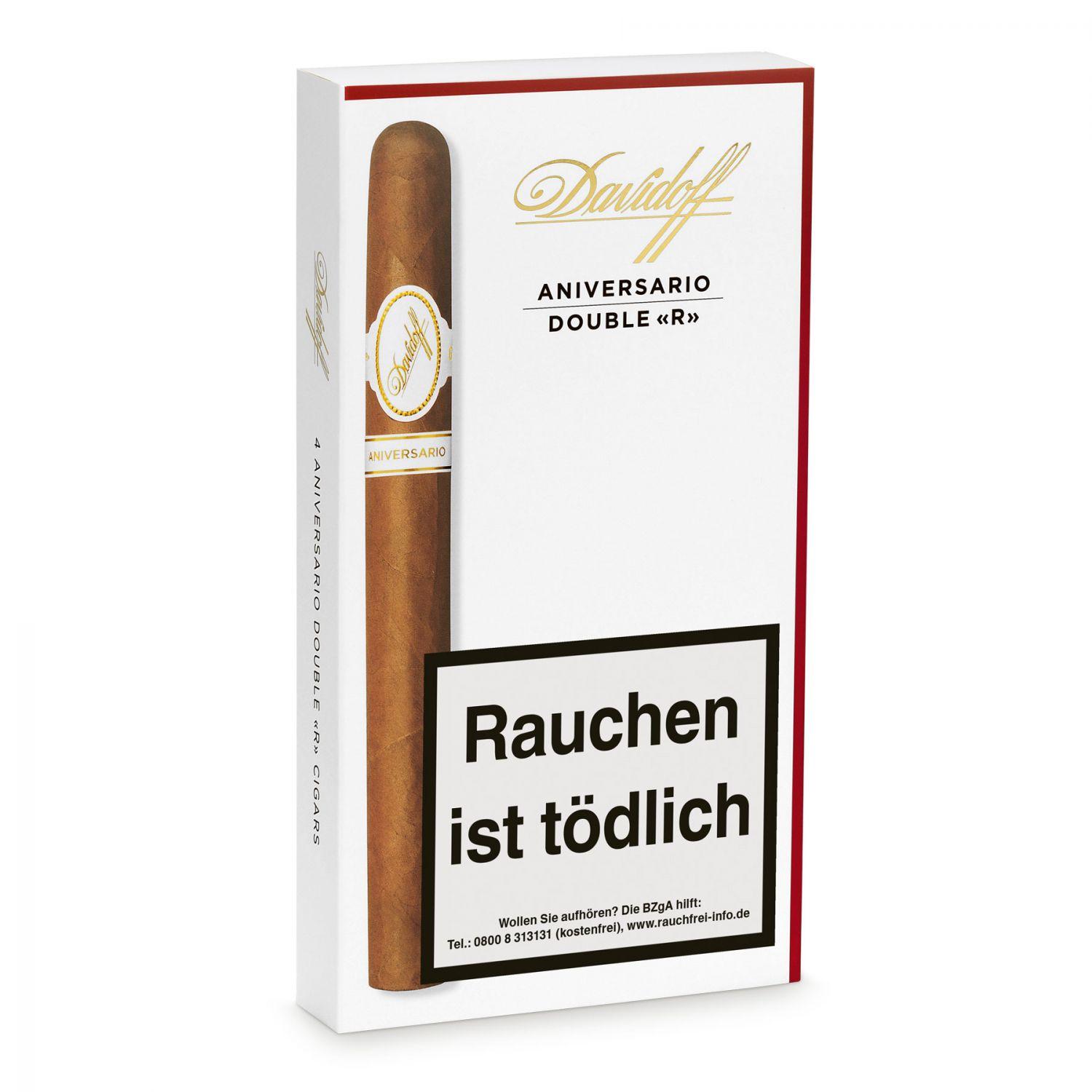 Davidoff »Aniversario« Double R, 4er Schachtel