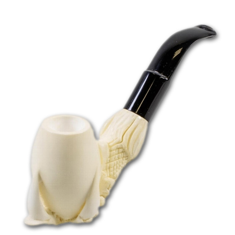 Meerschaumpfeife Block Kralle glatt