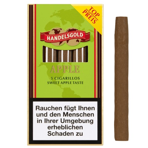 Handelsgold Sweets Apple Zigarillos, 5er Schachtel